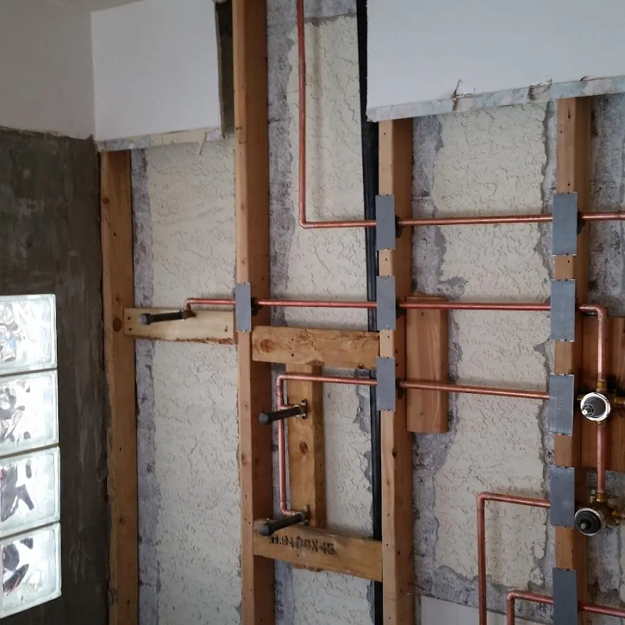 Copper pipe installation for Repiping in Brentwood